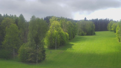 Dojezd hlavní sjezdovky