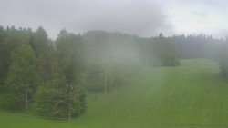 Dojezd hlavní sjezdovky