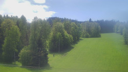 Dojezd hlavní sjezdovky