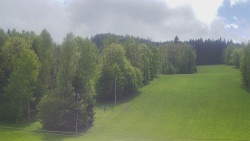 Dojezd hlavní sjezdovky