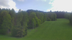Dojezd hlavní sjezdovky