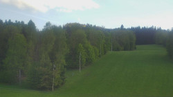 Dojezd hlavní sjezdovky