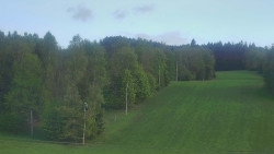 Dojezd hlavní sjezdovky