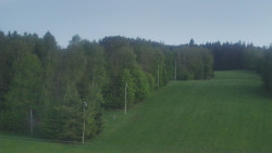 Dojezd hlavní sjezdovky