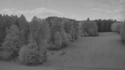 Dojezd hlavní sjezdovky