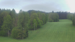 Dojezd hlavní sjezdovky