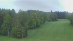 Dojezd hlavní sjezdovky