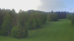 Dojezd hlavní sjezdovky