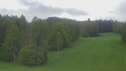 Dojezd hlavní sjezdovky