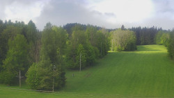 Dojezd hlavní sjezdovky