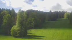 Dojezd hlavní sjezdovky