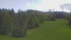 Dojezd hlavní sjezdovky