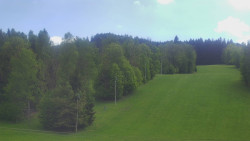 Dojezd hlavní sjezdovky