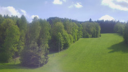 Dojezd hlavní sjezdovky