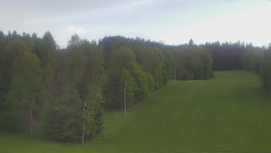 Dojezd hlavní sjezdovky