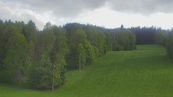 Dojezd hlavní sjezdovky