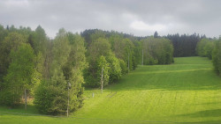 Dojezd hlavní sjezdovky