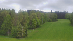 Dojezd hlavní sjezdovky