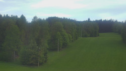 Dojezd hlavní sjezdovky