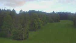 Dojezd hlavní sjezdovky