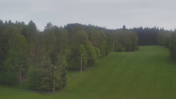 Dojezd hlavní sjezdovky
