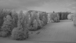 Dojezd hlavní sjezdovky