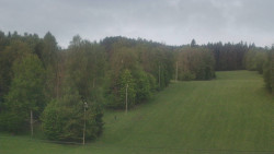 Dojezd hlavní sjezdovky