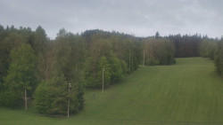 Dojezd hlavní sjezdovky