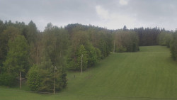 Dojezd hlavní sjezdovky