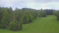 Dojezd hlavní sjezdovky