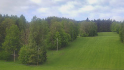 Dojezd hlavní sjezdovky