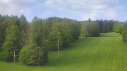 Dojezd hlavní sjezdovky