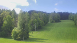 Dojezd hlavní sjezdovky