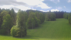 Dojezd hlavní sjezdovky