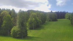 Dojezd hlavní sjezdovky