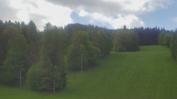 Dojezd hlavní sjezdovky