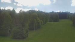 Dojezd hlavní sjezdovky
