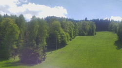 Dojezd hlavní sjezdovky