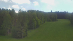 Dojezd hlavní sjezdovky
