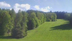Dojezd hlavní sjezdovky