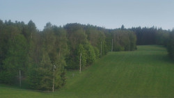 Dojezd hlavní sjezdovky