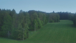 Dojezd hlavní sjezdovky