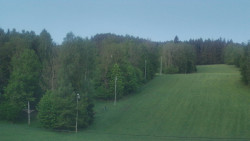 Dojezd hlavní sjezdovky