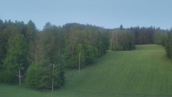 Dojezd hlavní sjezdovky
