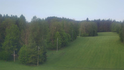 Dojezd hlavní sjezdovky