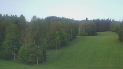 Dojezd hlavní sjezdovky