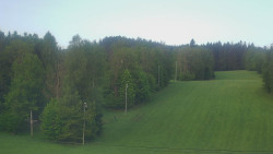 Dojezd hlavní sjezdovky