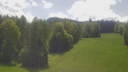 Dojezd hlavní sjezdovky