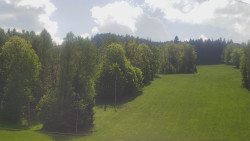 Dojezd hlavní sjezdovky