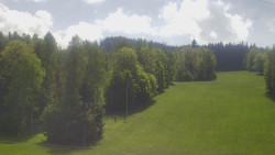 Dojezd hlavní sjezdovky